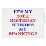 20 Where's my spanking?