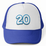 20 Year Birthday or Anniversary - Add Text Hats