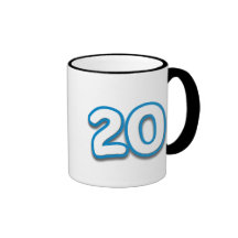20 Year Birthday or Anniversary - Add Text Mug