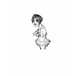 20's Flapper baby doll t-shirt