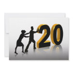 20th Anniversary invitation