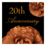 20th Anniversary Invitation - Vintage Pink Roses