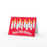 20th Birthday Card