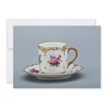 20th century coffee cup and saucer, Bavaria, Germa Invites