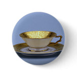 20th century tea cup and saucer, Bavaria, Germany Button