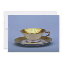 20th century tea cup and saucer, Bavaria, Germany Invite