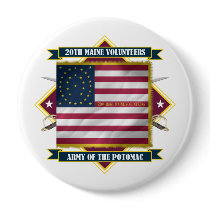 20th Maine Button