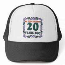 20th Wedding Anniversary Hats