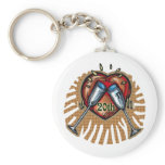 20th wedding anniversary t keychain