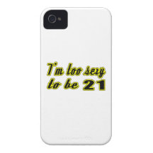 21 birthday designs iPhone 4 Case-Mate case
