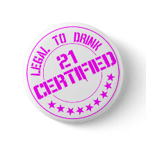 21 Birthday Item Certified Now 21-pink