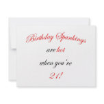 21 Birthday Spanking