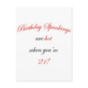 21 Birthday Spanking postcards