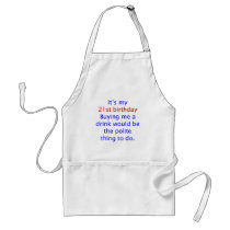 21 buy me a drink aprons
