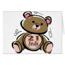 21 Finally Greeting Card