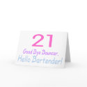 21 Good Bye Bouncer Hello Bartender (Color) cards