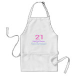 21 Good Bye Bouncer Hello Bartender (Colour) Apron