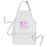 21 Good Bye Bouncer Hello Bartender (Pink) Apron