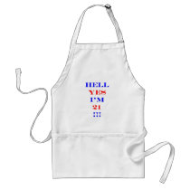 21 Hell yes! Aprons