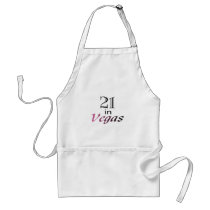 21 In Vegas (pink) Apron