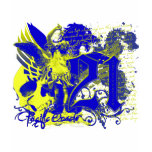 21 - Intervention - Blue to Yellow t-shirts