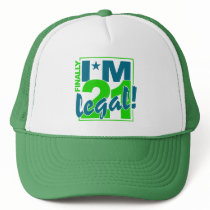 21 & LEGAL hat - choose color