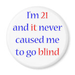 21 Never gone blind