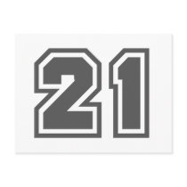 21 POST CARDS