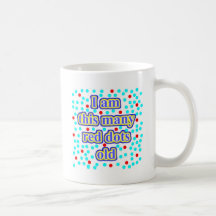 21 Red Dots Old Mug