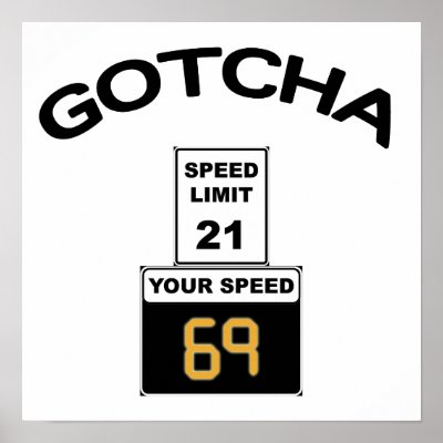 21 Speed Limit 69 by HappyDoggies
