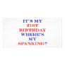 21 Where's my spanking? Picture Card