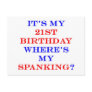 21 Where's my spanking?