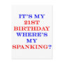 21 Where's my spanking?