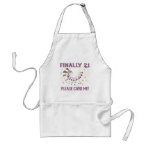 21st Birthday Apron