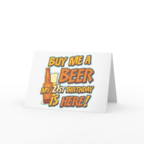 21st Birthday Beer