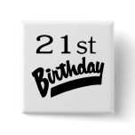 21st Birthday Black