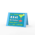 21st Birthday cards