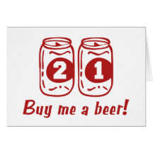 21st Birthday Card