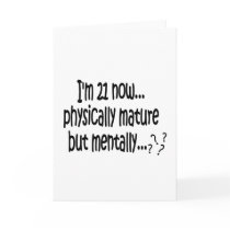 21st Birthday Cards
