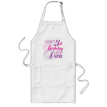 21st Birthday Diva Apron