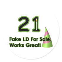 21st Birthday Fak I.D.