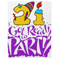 21st Birthday Flyers