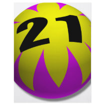 21st Birthday Personalized Flyer