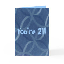 21st Birthday Humour Greeting Card