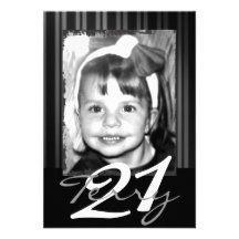 21st Birthday Invitations