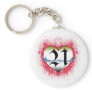 21st Birthday Key Chains