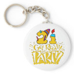21st Birthday Key Chain