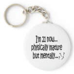 21st Birthday Keychains