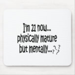 21st Birthday Mouse pad