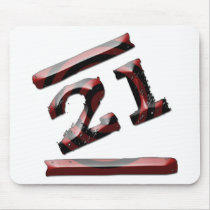 21st Birthday Mousepad